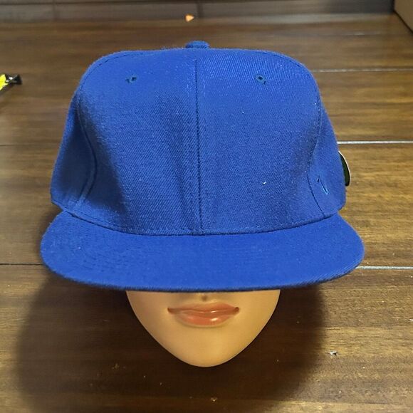 Zephyr Blanks Fitted Baseball Cap Hat Size 7 3/4 - Picture 1 of 5